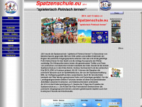 spatzenschule.eu Webseite Vorschau