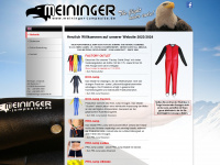 meininger-jumpsuits.de Webseite Vorschau