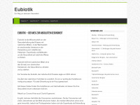 eubiotik.com Webseite Vorschau