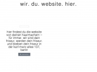 haarmacher.com Webseite Vorschau