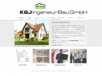 kj-ingenieur-bau.de Webseite Vorschau