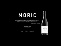 moric.at Webseite Vorschau