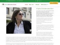 gruenalternative.ch Webseite Vorschau