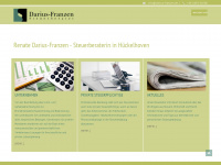 darius-franzen.de Webseite Vorschau