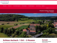 museen-schloss-aschach.de Webseite Vorschau