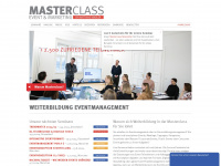 masterclass-event.de Webseite Vorschau