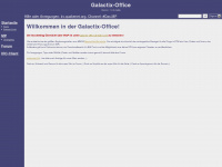 galactix-office.de Webseite Vorschau