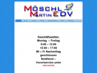 moeschl-edv.at Webseite Vorschau