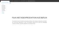 videoproduktionen.biz Webseite Vorschau