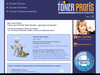 toner-profis.de Webseite Vorschau