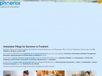 phoenix-pflegedienst.de Webseite Vorschau
