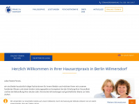 hausaerztin-berlin.de Webseite Vorschau
