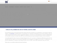 sk-pharma-logistics.de Webseite Vorschau