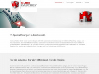 cubefactory.de Webseite Vorschau