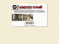 saumweber-keramik.de Webseite Vorschau