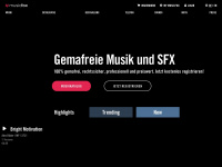 musicfox.com Webseite Vorschau