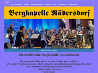 bergkapelle-ruedersdorf.de Webseite Vorschau