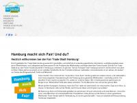 fairtradestadt-hamburg.de Webseite Vorschau