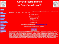 dampf-drauf.de Webseite Vorschau
