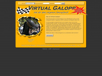 virtual-galopp-se.de Webseite Vorschau