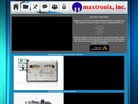 maxtronix.net Webseite Vorschau
