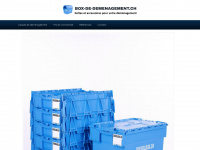 box-de-demenagement.ch Webseite Vorschau