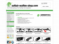 softair-waffen-shop.com Webseite Vorschau