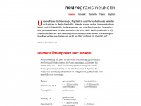 neuropraxis-neukoelln.de Webseite Vorschau