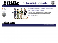 5-preussische-brigade.de Webseite Vorschau