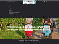 pfalz-safari.de Webseite Vorschau