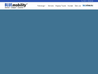 blue-mobility.eu Webseite Vorschau