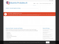 industrie-produkte.ch Webseite Vorschau