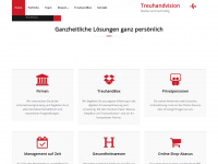 treuhandvision.ch Webseite Vorschau
