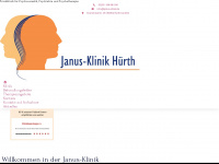 janus-klinik.de Webseite Vorschau