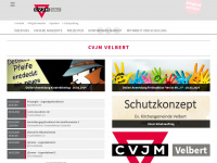cvjm-velbert.de Webseite Vorschau