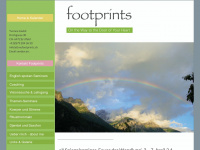 myfootprints.ch Webseite Vorschau