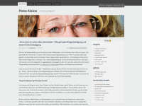 petrakleine.wordpress.com Webseite Vorschau