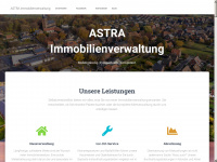astra-immobilienverwaltung.de Webseite Vorschau
