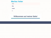 marliesvetter.de Webseite Vorschau