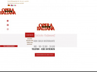 opera-italiana.com Webseite Vorschau