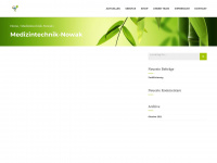medizintechnik-nowak.de Webseite Vorschau
