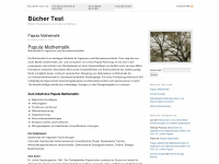 buecher-test.de Webseite Vorschau