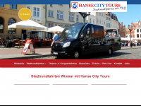 hanse-city-tours.de Webseite Vorschau
