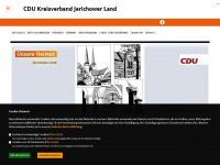 cdu-jerichowerland.de Webseite Vorschau