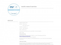 mr-it.biz Webseite Vorschau