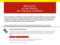 feuerwehr-heimbach.de Webseite Vorschau