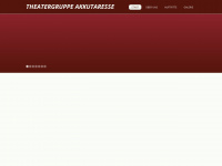 theatergruppe-akkutaresse.de Webseite Vorschau