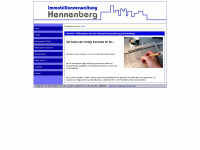 immo-hennenberg.de Webseite Vorschau