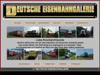 deutscheeisenbahngalerie.net Webseite Vorschau