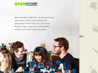 openkitchen.at Webseite Vorschau
